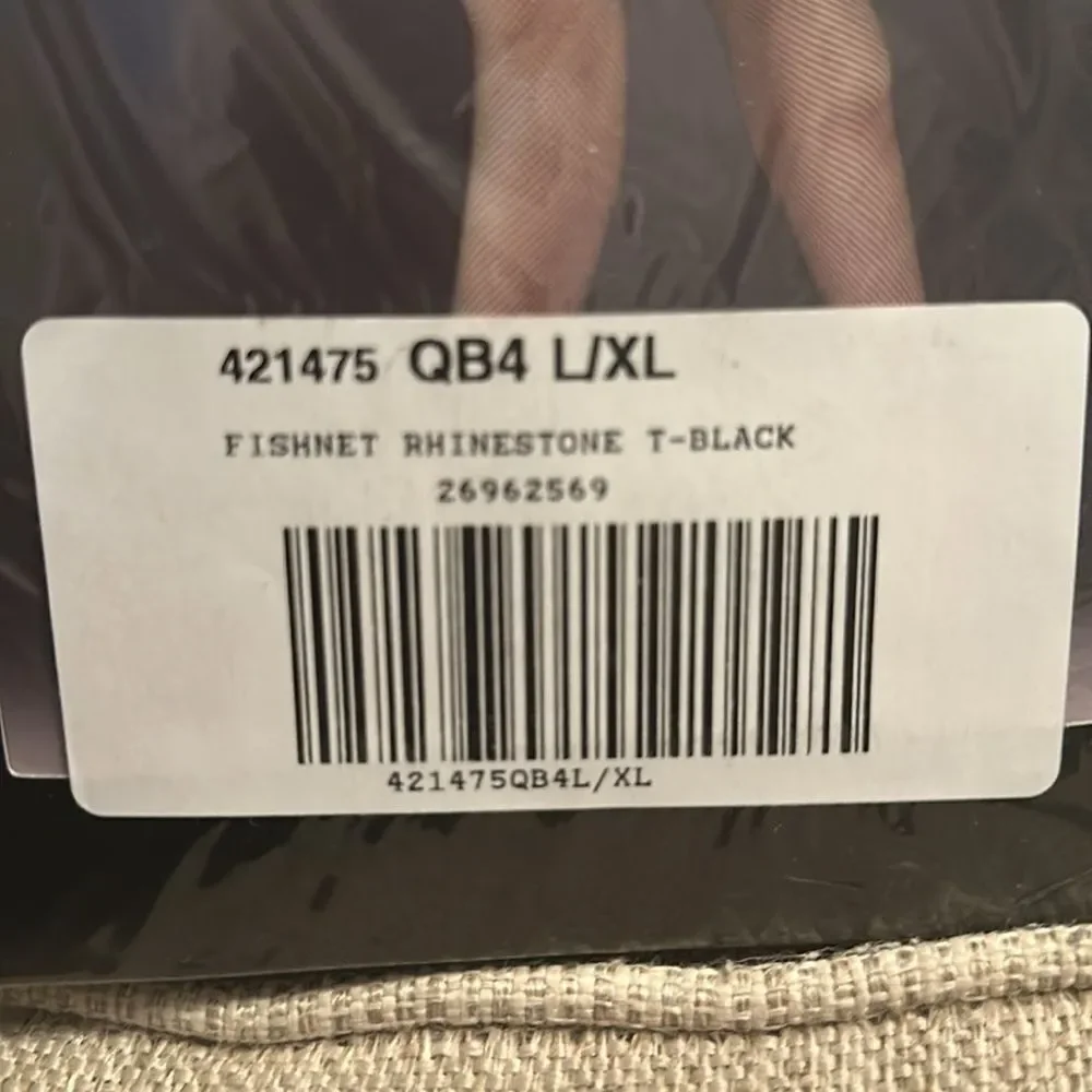 NWT Victorias Secret Fishnet Rhinestone Pantyhose